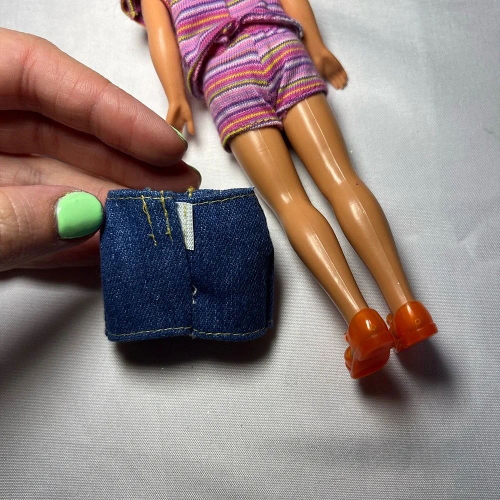 Vintage 90s‎ Stacie Barbie Pooh Flashlight Fun Doll w/ Outfit & Shoes EUC